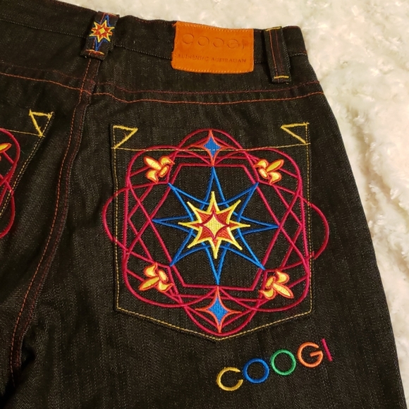 COOGI Other - Coogi Jean's black with embroidery 34x34L new